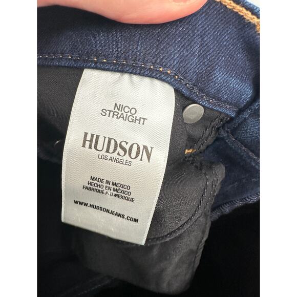 Hudson Jeans Nico Mid-Rise Straight Jean in Requiem / 00 - Picture 13 of 14